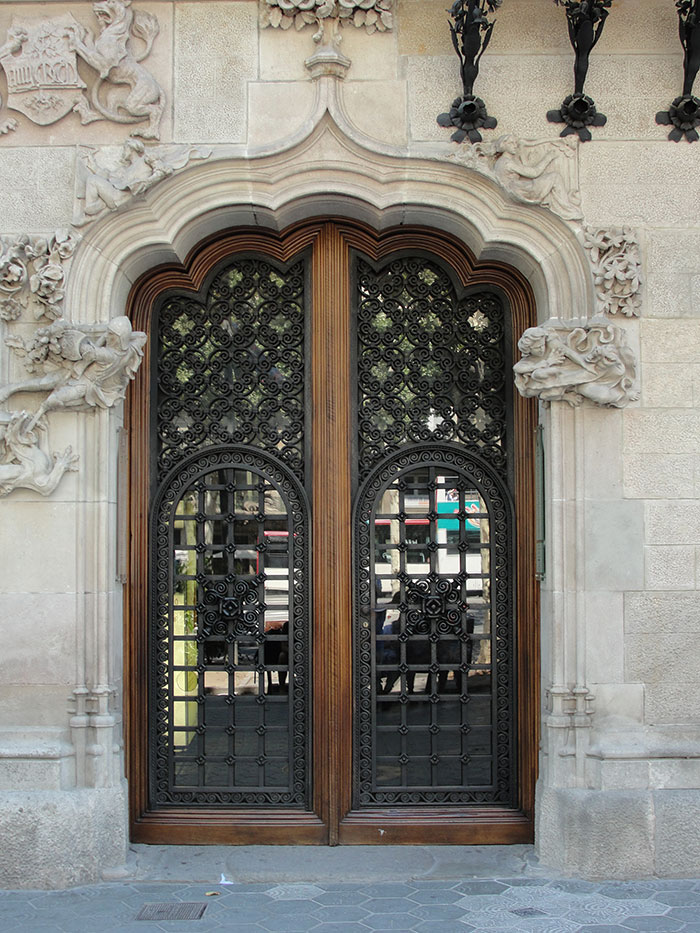 Source of inspiration - Door in Barcelona, Spain